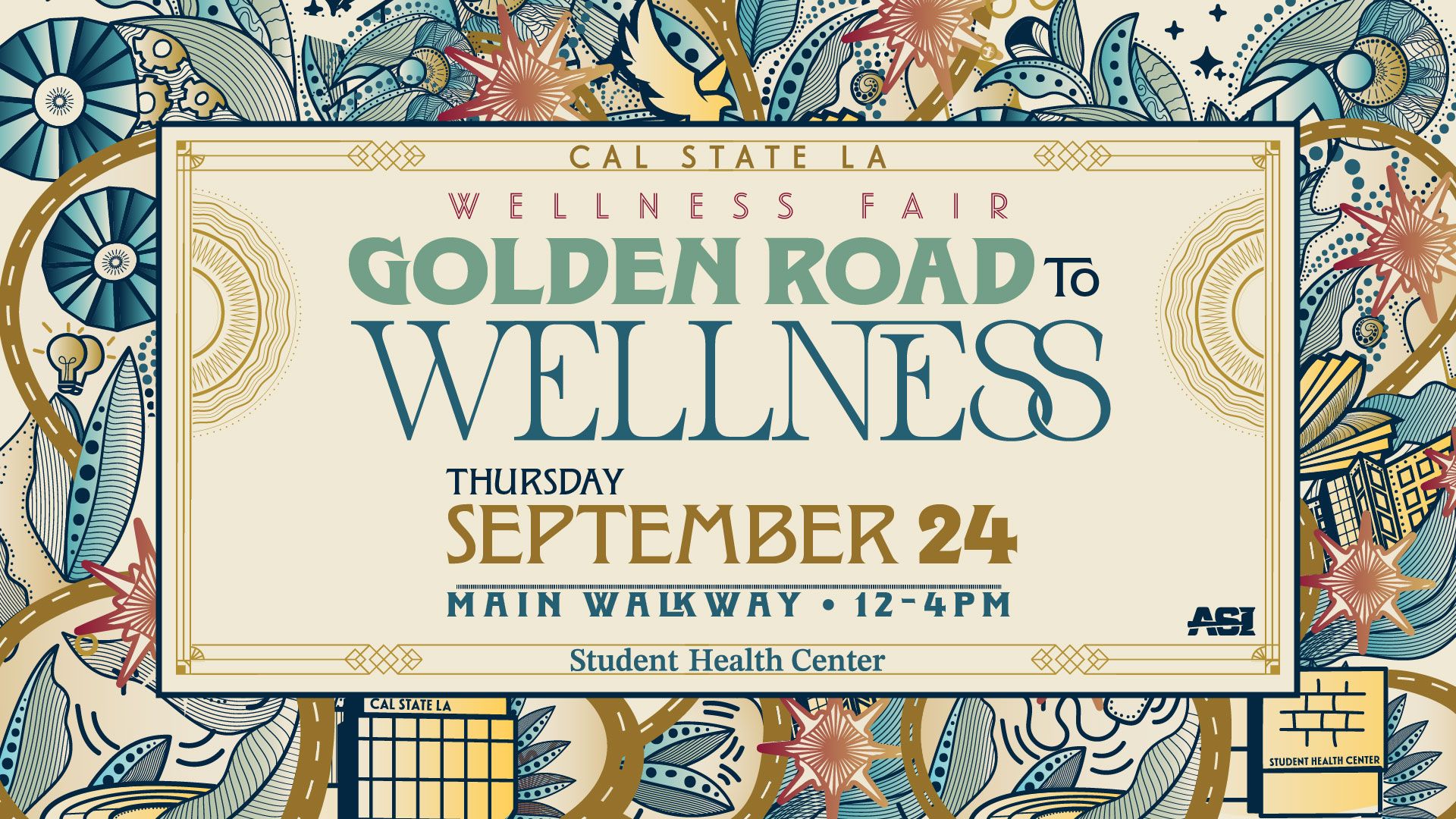 Cal State LA Wellness Fair image with September 24 